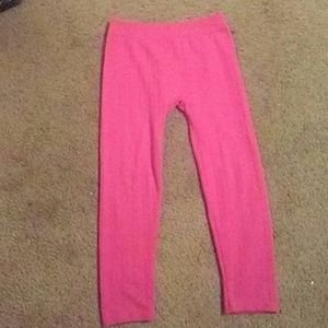 Pink leggings